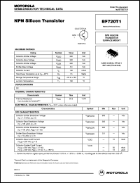 Click here to download BF720T1 Datasheet