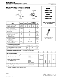 Click here to download 2N6520RL1 Datasheet