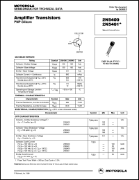 Click here to download 2N5401RLRM Datasheet