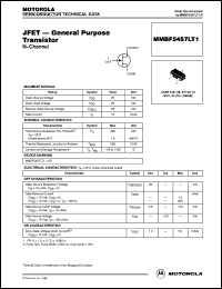 Click here to download MMBF5457LT1 Datasheet