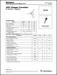 Click here to download J112 Datasheet