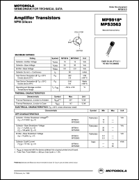 Click here to download MPS3563 Datasheet