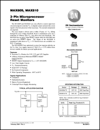 Click here to download MAX809MTR Datasheet