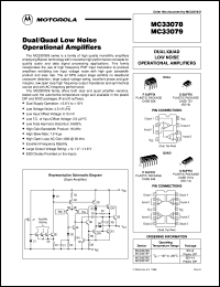 Click here to download MC33078D Datasheet