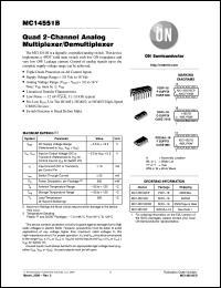 Click here to download MC14551BF Datasheet