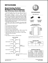 Click here to download MC74LVX4066DT Datasheet