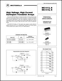 Click here to download MC1413BPD Datasheet