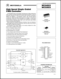 Click here to download MC34023P Datasheet