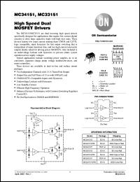 Click here to download MC34151D Datasheet