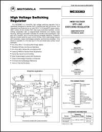 Click here to download MC33363DWR2 Datasheet