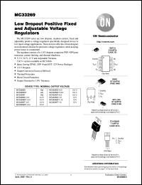 Click here to download MC33269DT-3.3 Datasheet