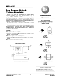 Click here to download MC33275D-2.5R2 Datasheet