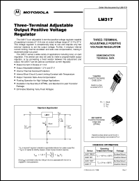 Click here to download LM317T4 Datasheet