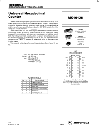 Click here to download MC10136FNR2 Datasheet