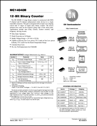 Click here to download MC14040BF Datasheet