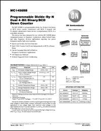 Click here to download MC14569BDW Datasheet