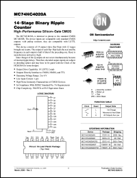 Click here to download MC74HC4020AFL2 Datasheet