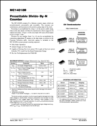 Click here to download MC14018BFEL Datasheet