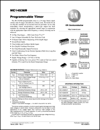 Click here to download MC14536BDWR2 Datasheet