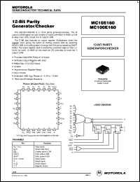 Click here to download MC100E160FN Datasheet