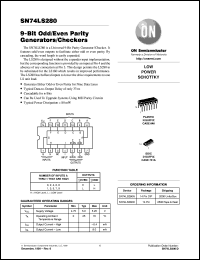 Click here to download SN74LS280D Datasheet