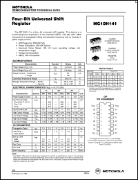 Click here to download MC10H141L Datasheet