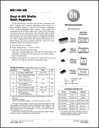 Click here to download MC14015BD Datasheet