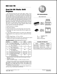 Click here to download MC14517BDW Datasheet