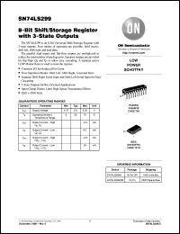 Click here to download SN74LS299DW Datasheet