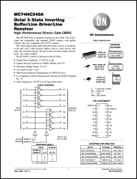 Click here to download MC74HC240AFL2 Datasheet