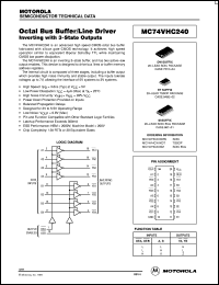 Click here to download MC74VHC240DT Datasheet
