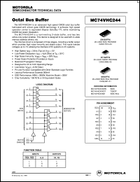 Click here to download MC74VHC244M Datasheet