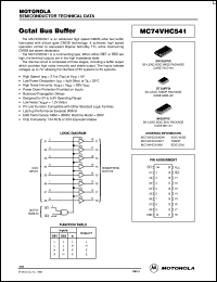 Click here to download MC74VHC541DT Datasheet