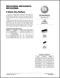 Click here to download SN74LS367AML2 Datasheet