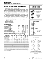 Click here to download MC10H123FN Datasheet