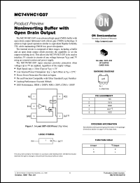 Click here to download MC74VHC1G07 Datasheet