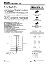Click here to download MC74VHCT541AM Datasheet