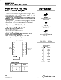 Click here to download MC74VHC374MEL Datasheet