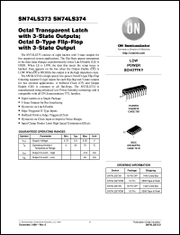 Click here to download SN74LS373DW Datasheet