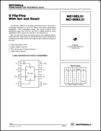Click here to download MC100EL31 Datasheet