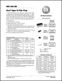 Click here to download MC14013BFEL Datasheet