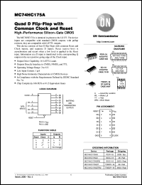 Click here to download MC74HC175AF Datasheet