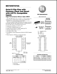 Click here to download MC74HC273AF Datasheet