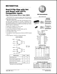 Click here to download MC74HCT74 Datasheet