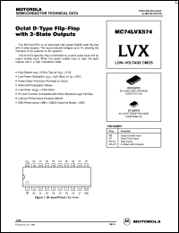Click here to download MC74LVX574DT Datasheet