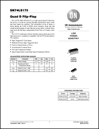 Click here to download SN74LS175M Datasheet