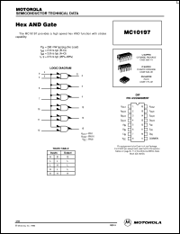 Click here to download MC10197 Datasheet