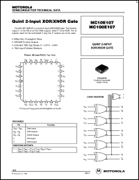 Click here to download MC10E107FNR2 Datasheet