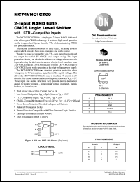Click here to download MC74VHC1GT00DFT1 Datasheet