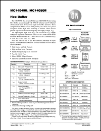 Click here to download MC14050BF Datasheet